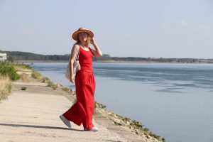 pantaloni pallazzo bonprix