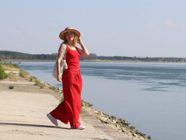 pantaloni pallazzo bonprix